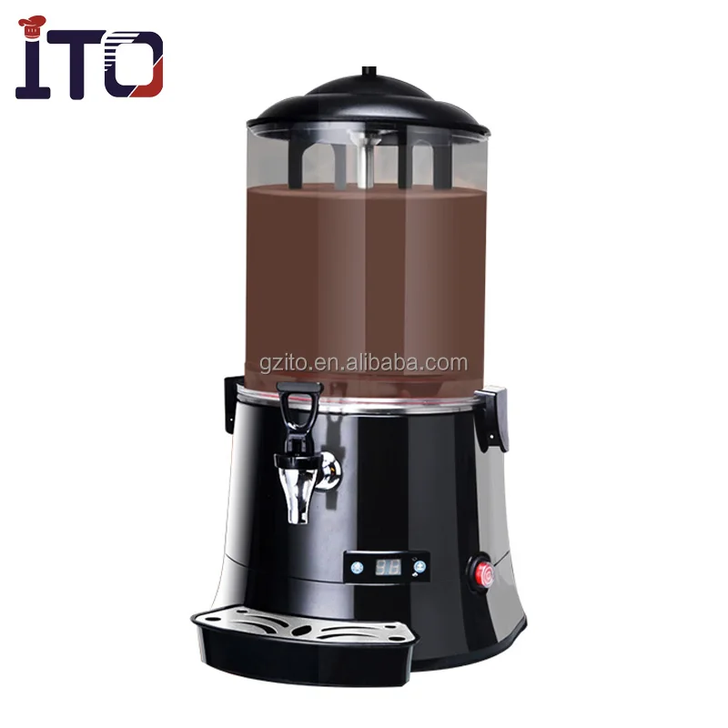 Hot sale stainless steel commercial 5L hot chocolate dispenser for sale