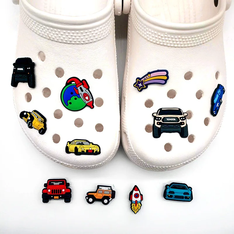 2022 New Arrival Wholesale Custom Clog PVC Shoe Decoration clog Charms