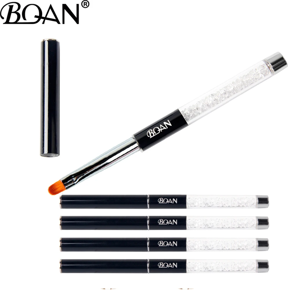 UV Gel Brush Liner Painting Acrylic Drawing Brush for Nails Rhinestone Handle Manicure Nail Art Tool