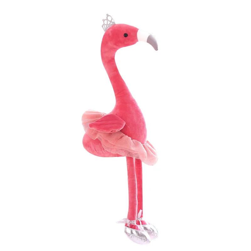 
50 CM Hot Selling Wholesale Pink Fantasy Plush Swan Baby Girl Gift Birthday Gift Stuffed Swan Plush Toy Pillow 
