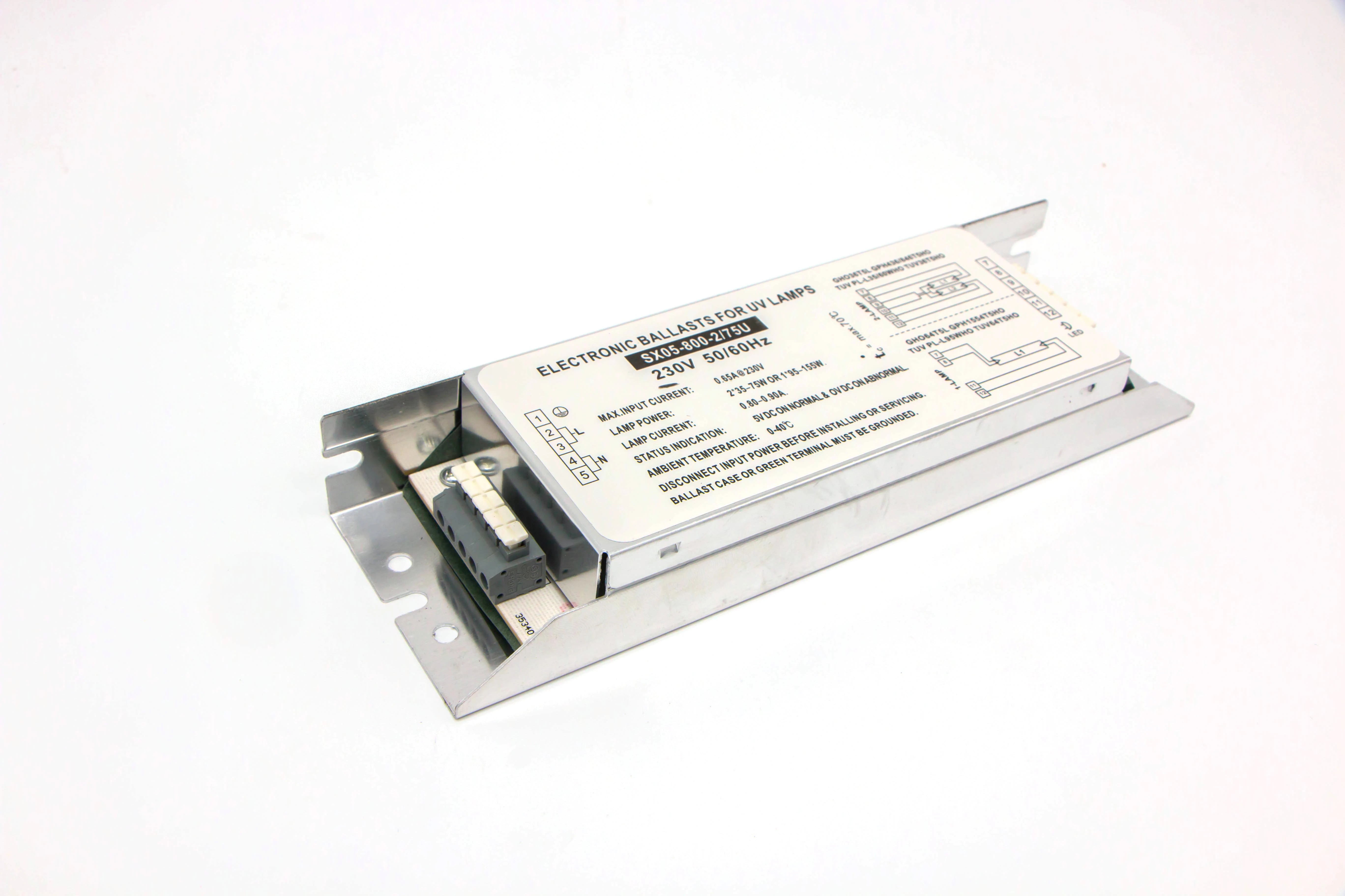 CE electronic ballast for high output uv lamp max 320w