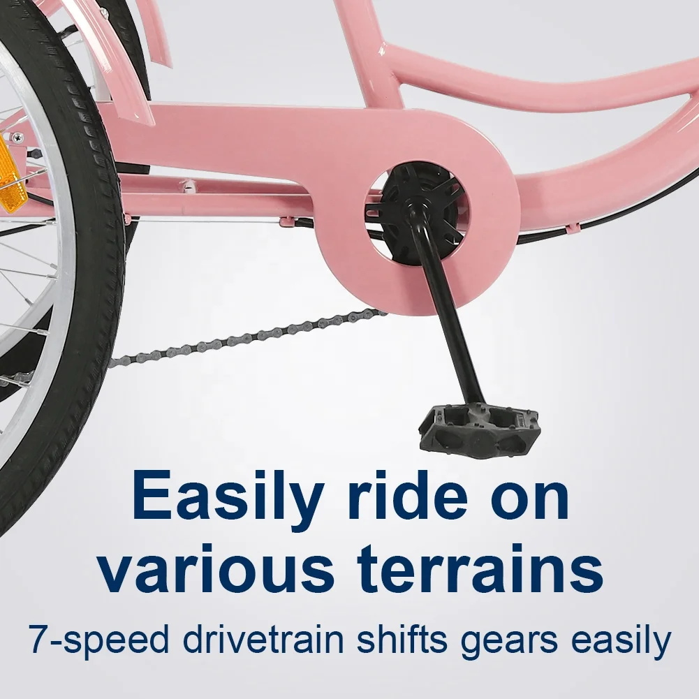 free shipping from US warehouse hot sale 3 wheel bikes for seniors used factory wholesale price