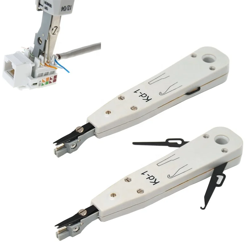 Professional Krone Type IDC RJ45 RJ11 Network Telecom Phone Cable Socket Impact Terminal Insertion Tool