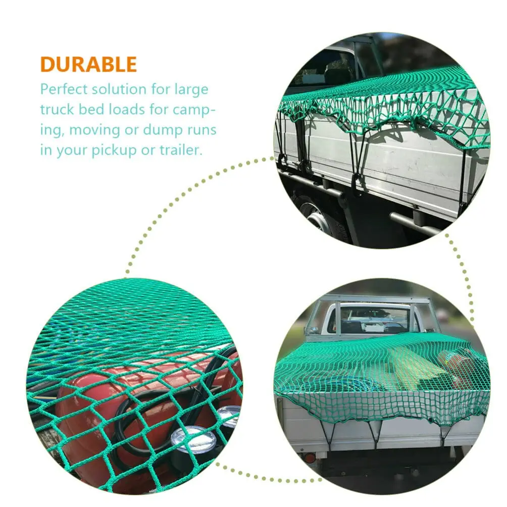 Custom 120cm*180cm Webbing Net Polyester Cargo Net for Pickup Truck Bed Load Security Webbing Net Polyester