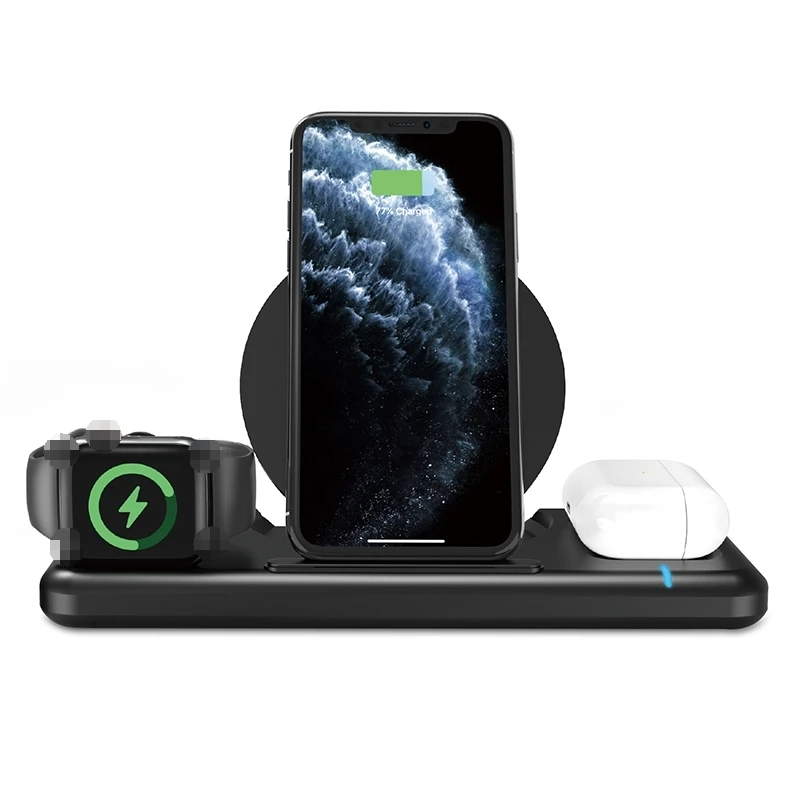  3-in-1 wireless charger stand For iphone 3 in 1 Airpods Pro