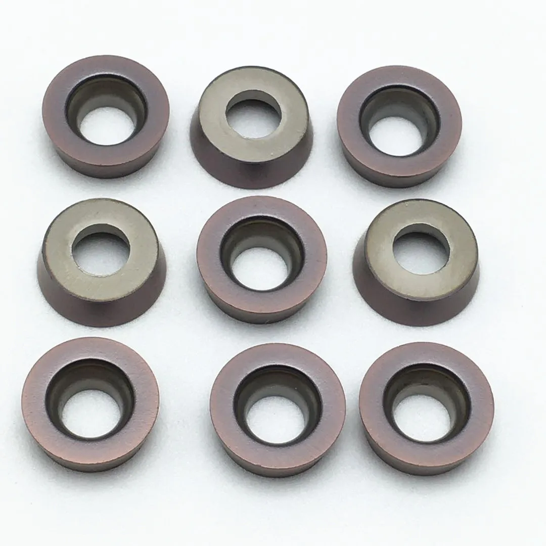 Tungsten Carbide Tool RPMT10T3MO E JS VP15TF Internal Turning R5 Metal Turning Tools CNC Cutting Tool RPMT 10T3 Carbide Insert