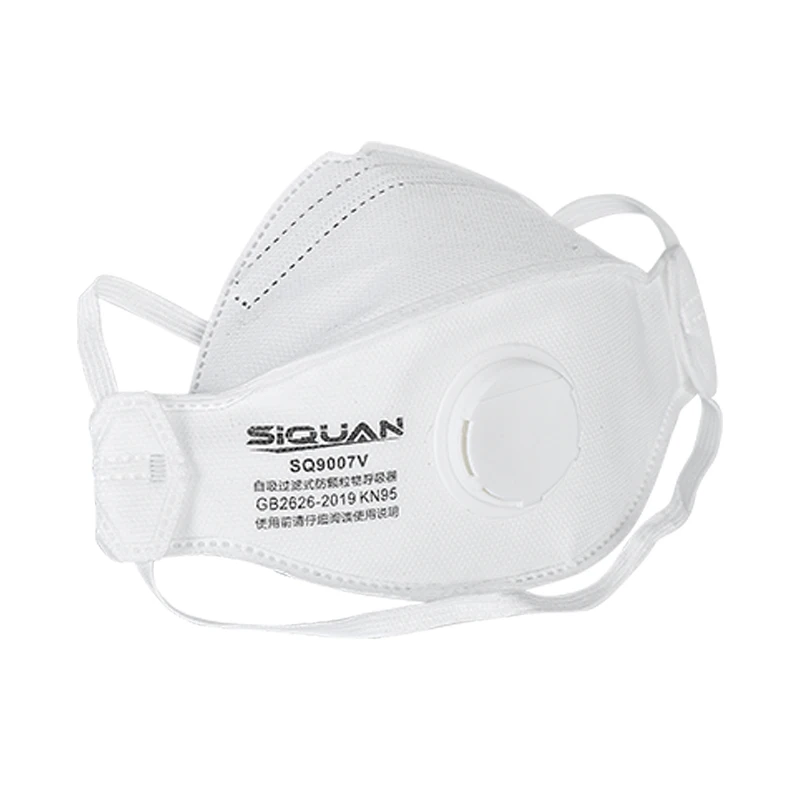 5-Ply Cup Dust Safety Masks Breathable Protection Masks Against PM2.5 for Men & Women