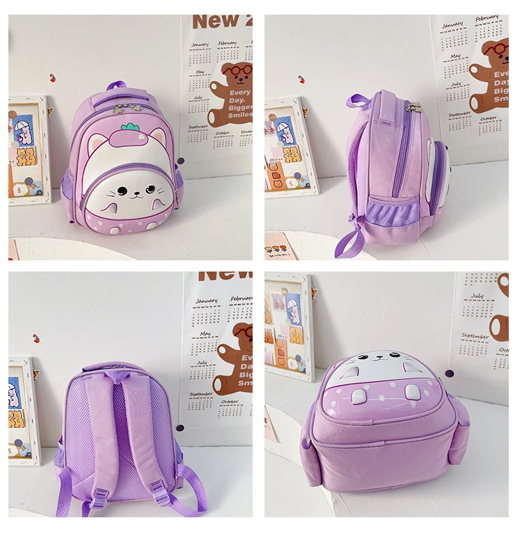 Cute Preschool Bags For Toddlers Animal Cartoon Mini Travel Bag for Baby Girl Boy 2-6 Years