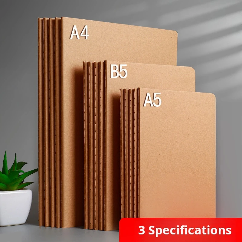 Wholesale Vintage Classic A Variety Of Styles Available B5  Workbook Exercise Books Thread Sewing Notebook For Student