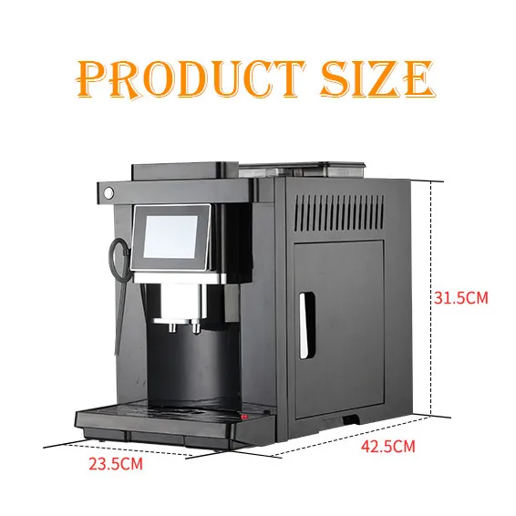 Wholesale Newly One Touch Screen Display Bean to Cup Cappuccino Fully Automatic Coffee Making Machine