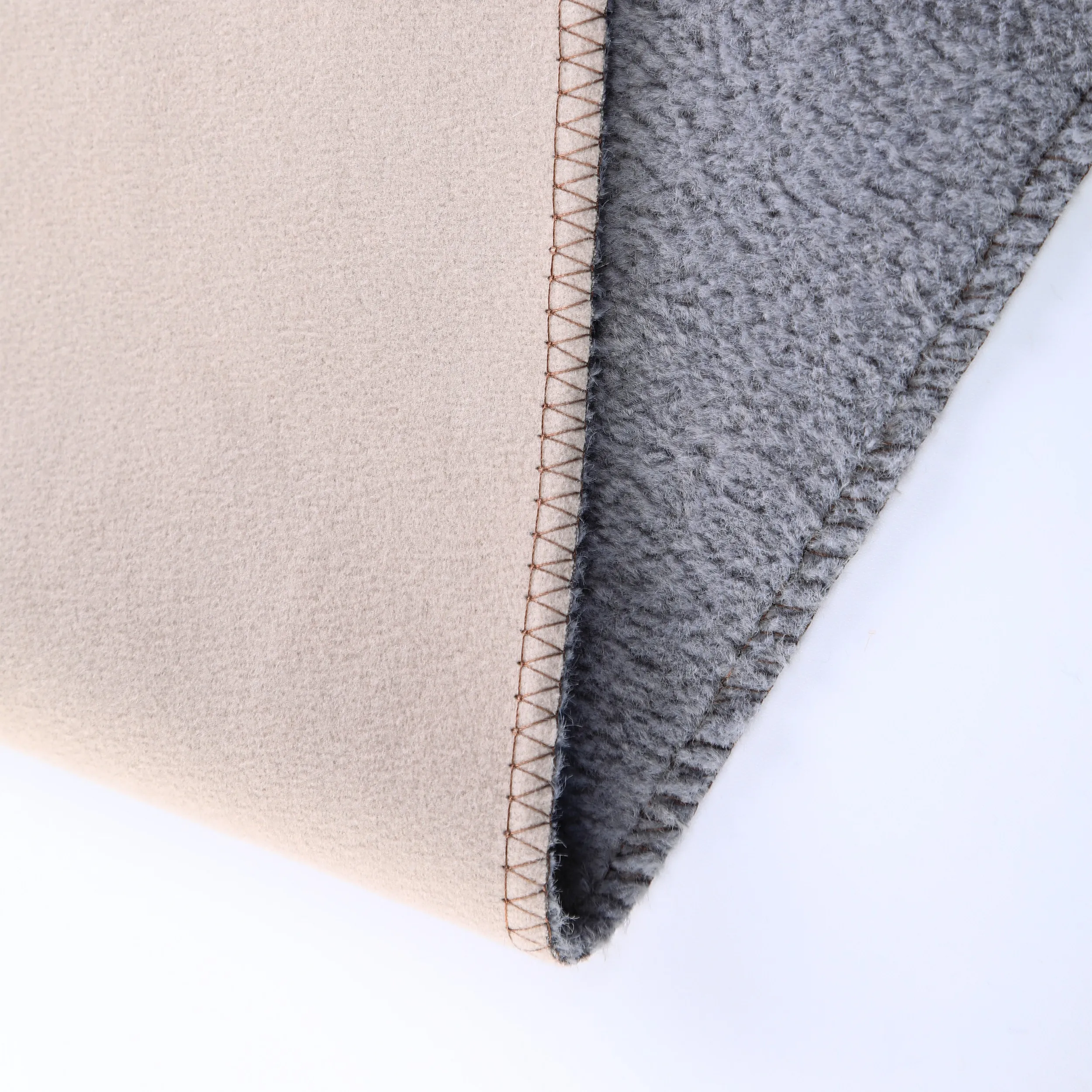 2024 Trend sofa fabrics soft wool like fabric 100% polyester home textile upholstery knitted sofa fabric