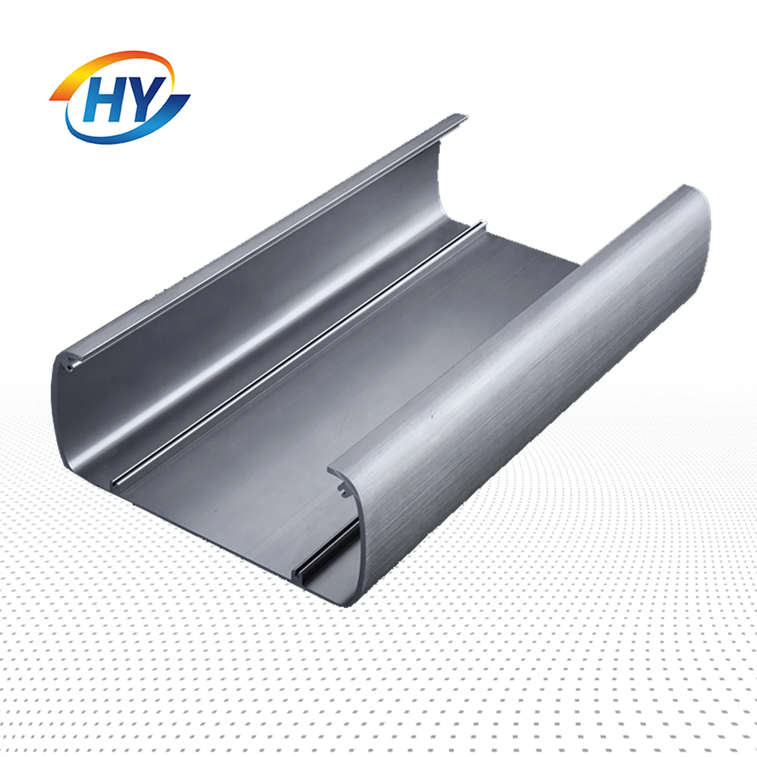 Custom U Shape Edge Trim Protection 90 Degree Bending Aluminum U Channel Profile for Glass Balustrade