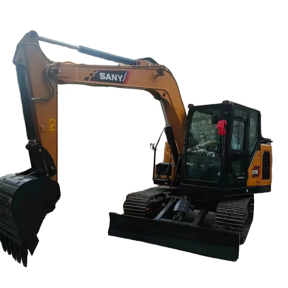 Поставка с завода низкая цена Подержанный Sany SY75 готовый к отправке
