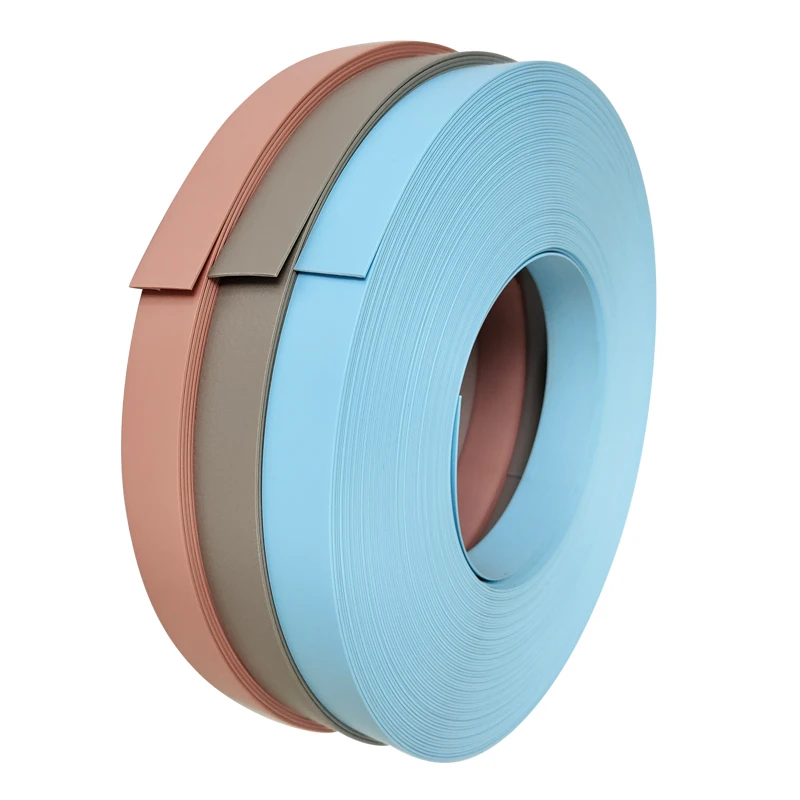 Kitchen Cabinet Table 3mm 2mm 1mm Width Plastic Edge Band PVC Edge Banding Trim