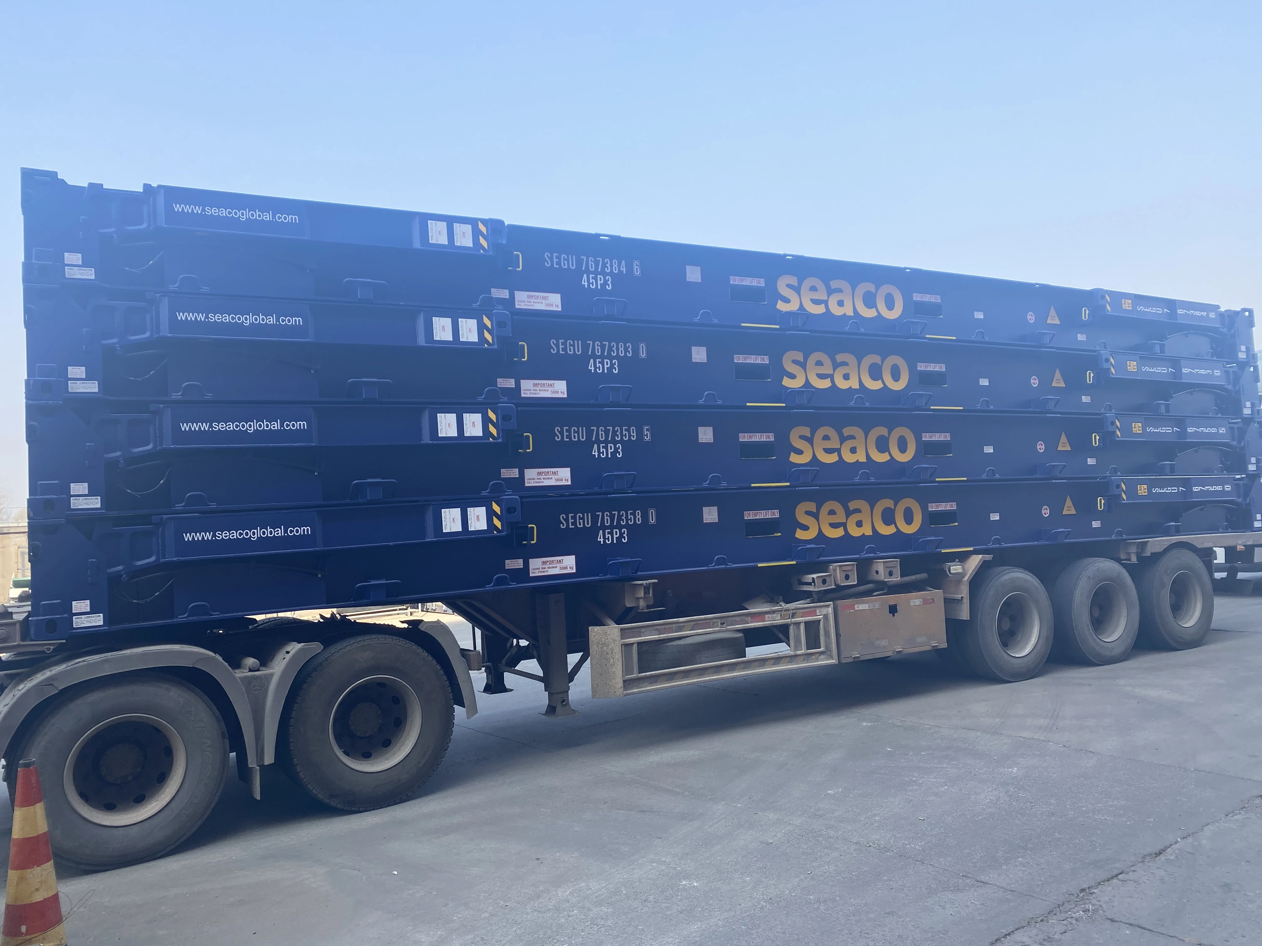 Производитель оптовая продажа 40hc Flatrack контейнеры для морских перевозок