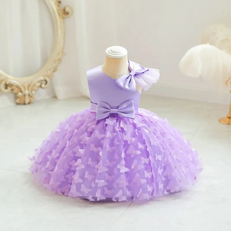 133 Baby Frock 1 Year Old Latest New Arrival First Communion Birthday Party Wear Cute Beautiful Baby Dresses