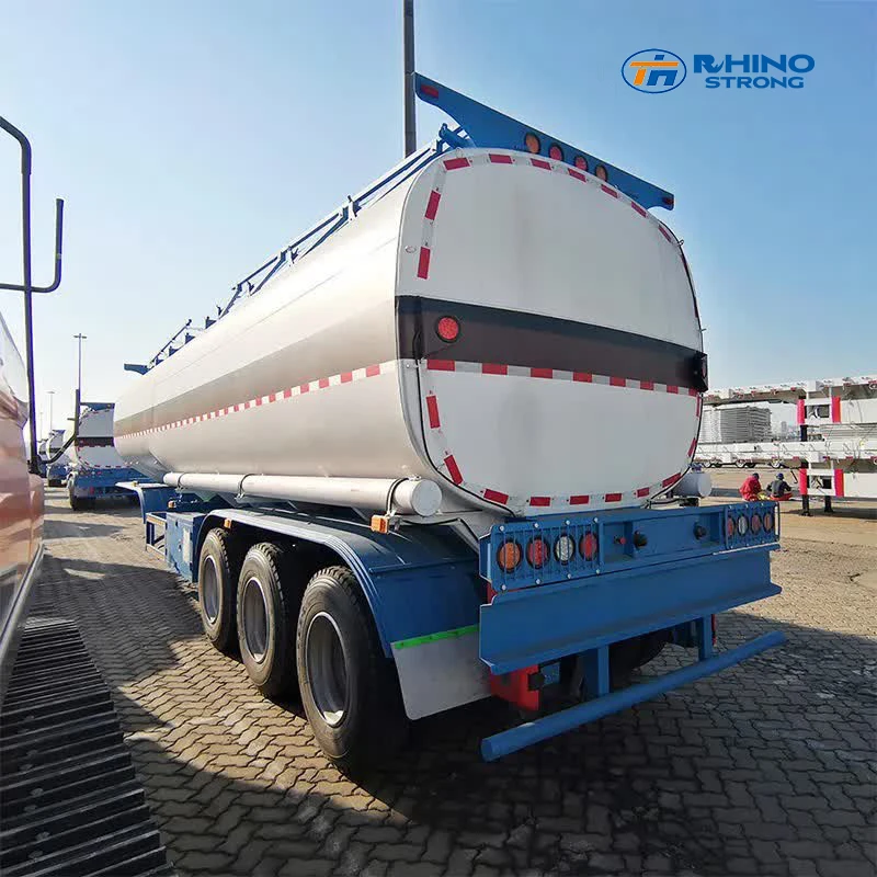 Cheap price new model semi-trailer 3 AXIS transport liquid tanks FOR SALE