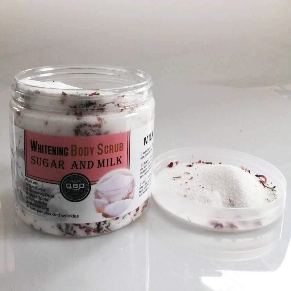Amazon Hot Selling Beauty Sugar Exfoliate Whitening Suppliers of Organic Bath Salt Body Massage Scrub