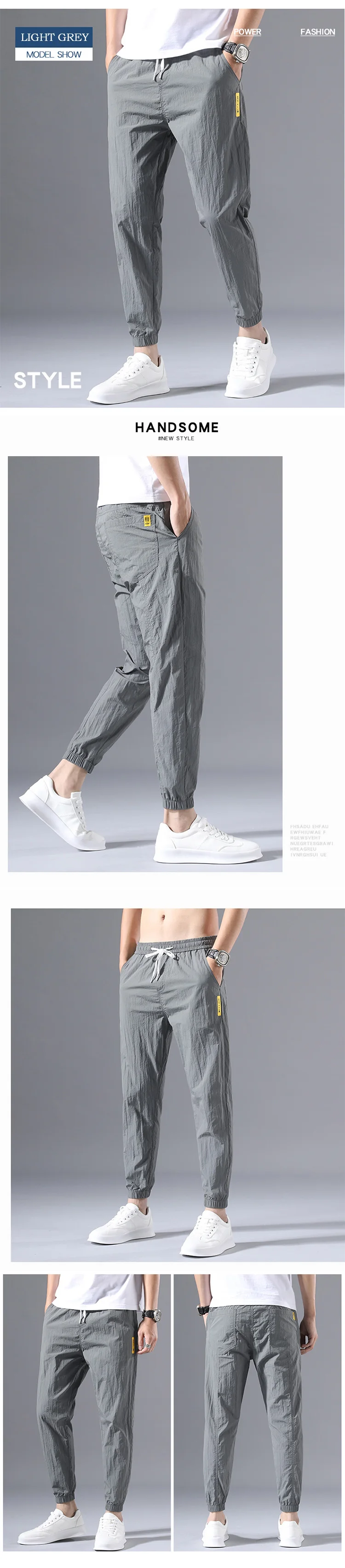 Wholesale Custom Sports Pants Plus Size Men Sports Pants Men Joggers Comfortable Joggers For Men 5