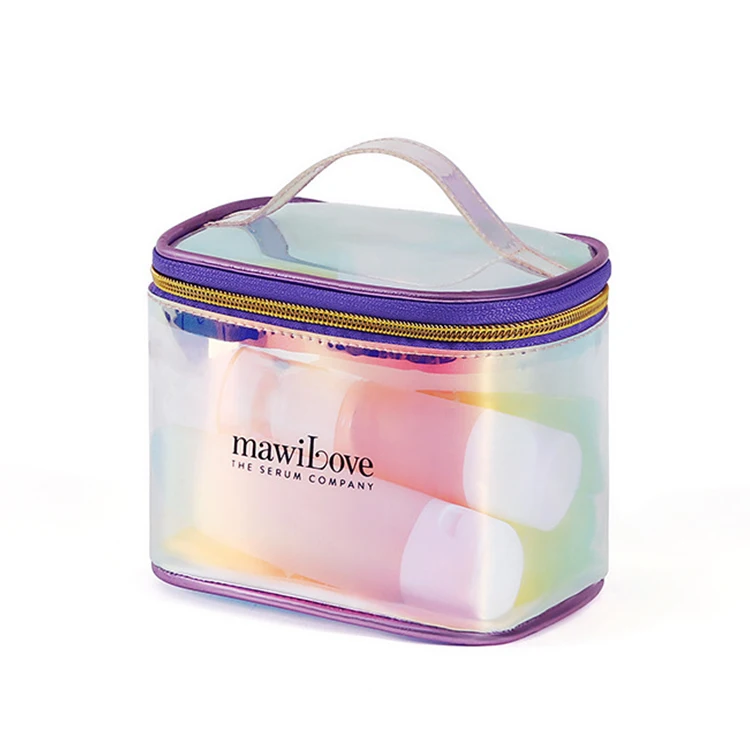 
Оптовая продажа, портативная голографическая косметичка из ТПУ 