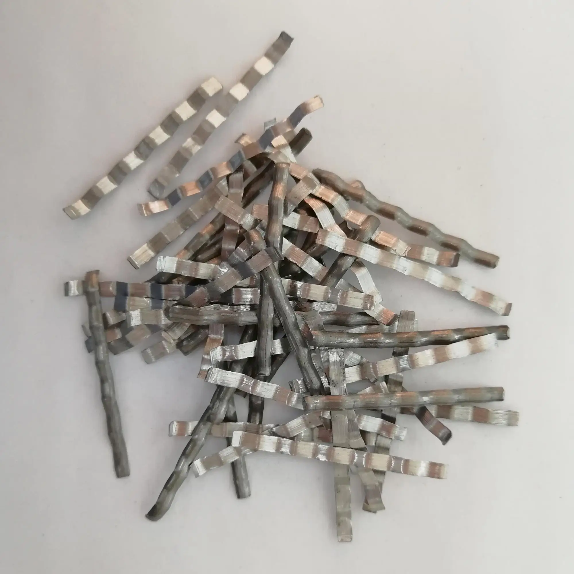 38x2x0.5mm Steel Fibres / Needles for concrete reinforcement
