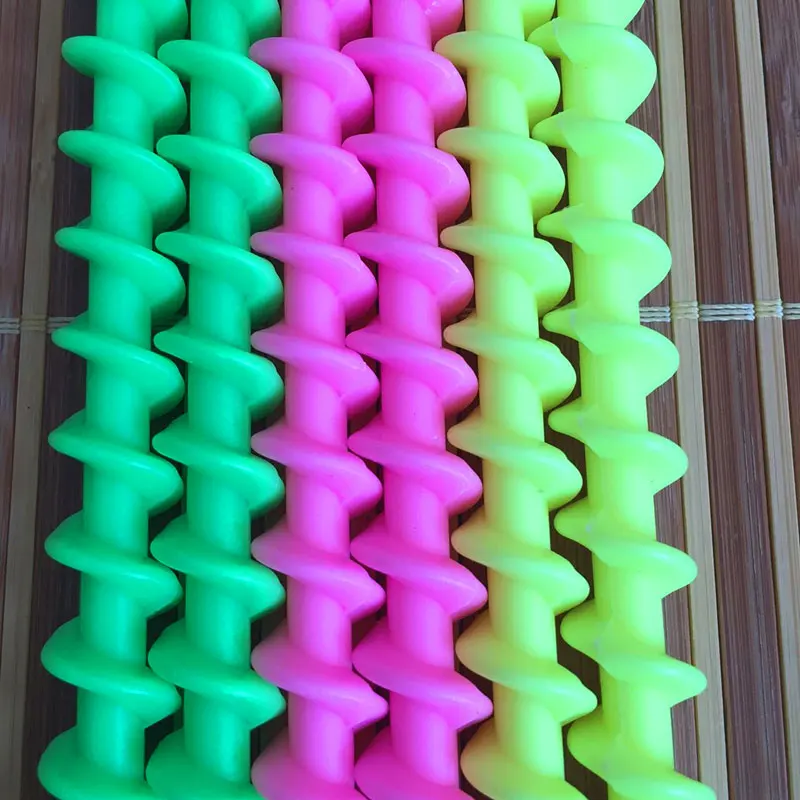 Plastic Hair Root Fluffy Styling Hair Rollers Curler Magic Spiral Perm Rod Bars Salon Hairdressing Tools 5.0