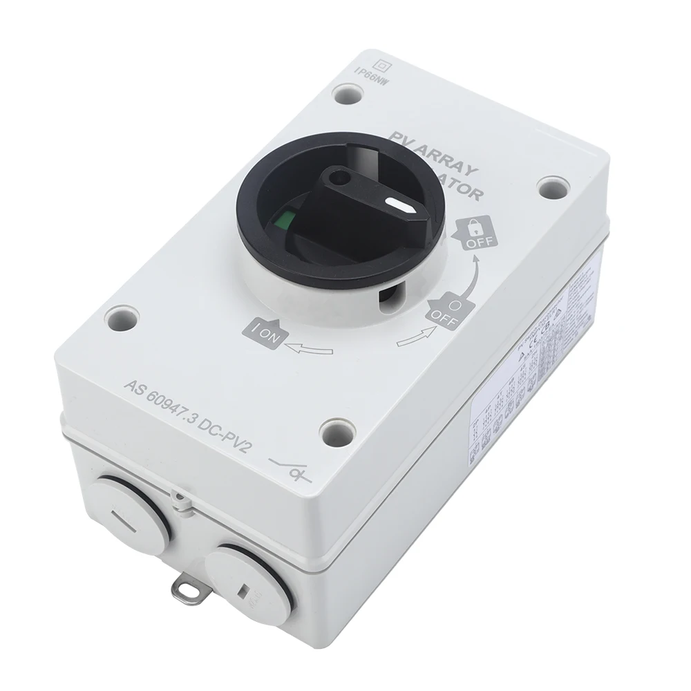 MOREDAY Disconnect Switch DC Isolator PV String Protection 1200V DC TUV CE SAA MDIS-40 1000DC -1500DC 5YEARS AS60947.3-2018 1000