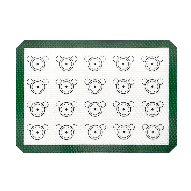 BPA free Silicone Baking Mat Heat Resistant Cookie Mats Macaron Liner Sheets