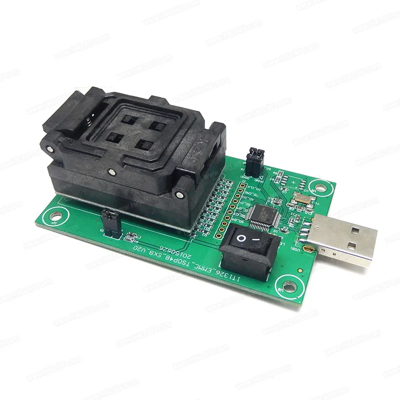 Тест IC памяти на носителе eMMC BGA153 BGA169 ic гнездо USB адаптер 11 5x13 мм NAND флэш-тест для ключевой