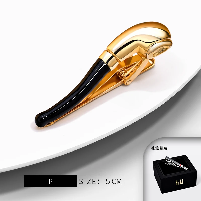 Высококачественный галстук из медного сплава золотого цвета мужской свадебный галстук с индивидуальным логотипом самолета зажим для галстука для мужчин