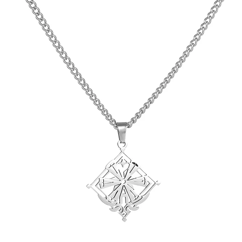 New titanium steel necklace, non-fading accessory necklace
