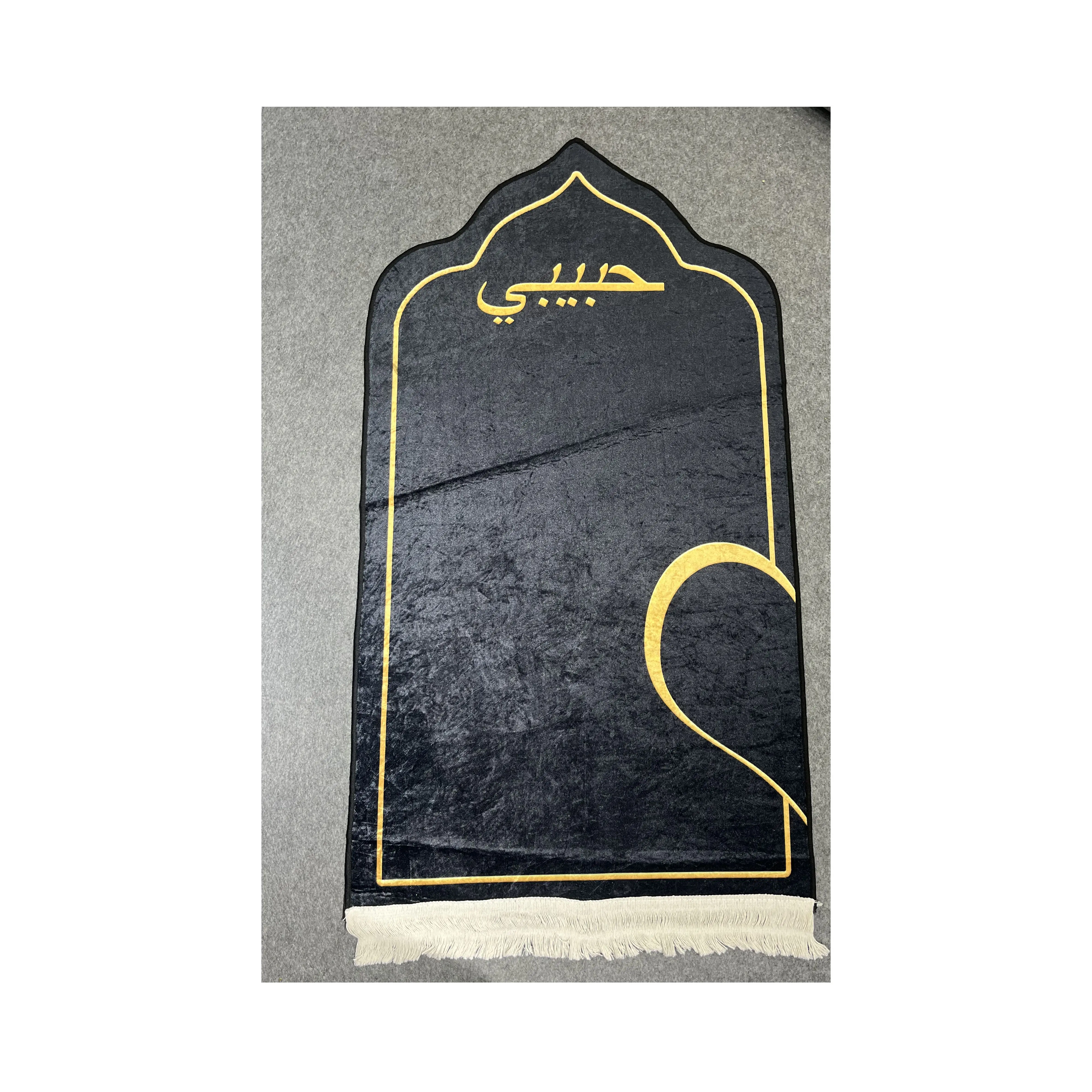 Wholesale Prayer Mats For Muslim People Manufacturer Cashmere Eco-friendly Prayer Mat