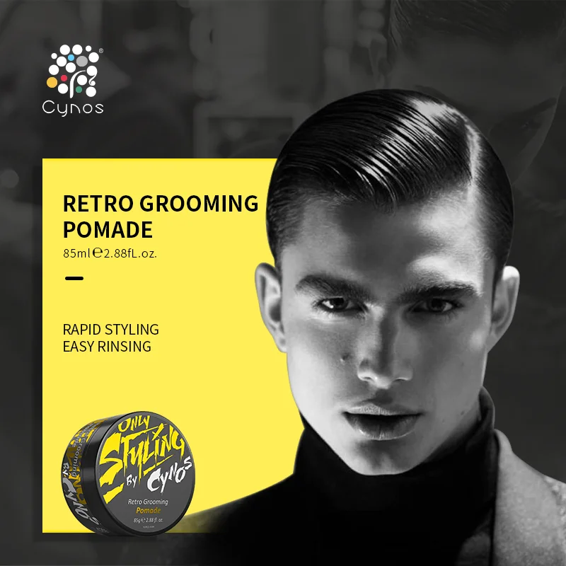 Factory Price Private Label Strong Hold Hair Grooming Pomade for Men Easy to Use shine and jam gel
