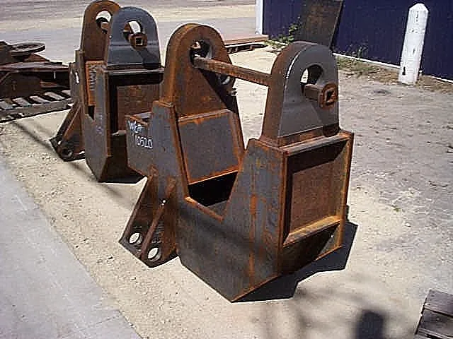 heavy steel welding fabricated frame parts