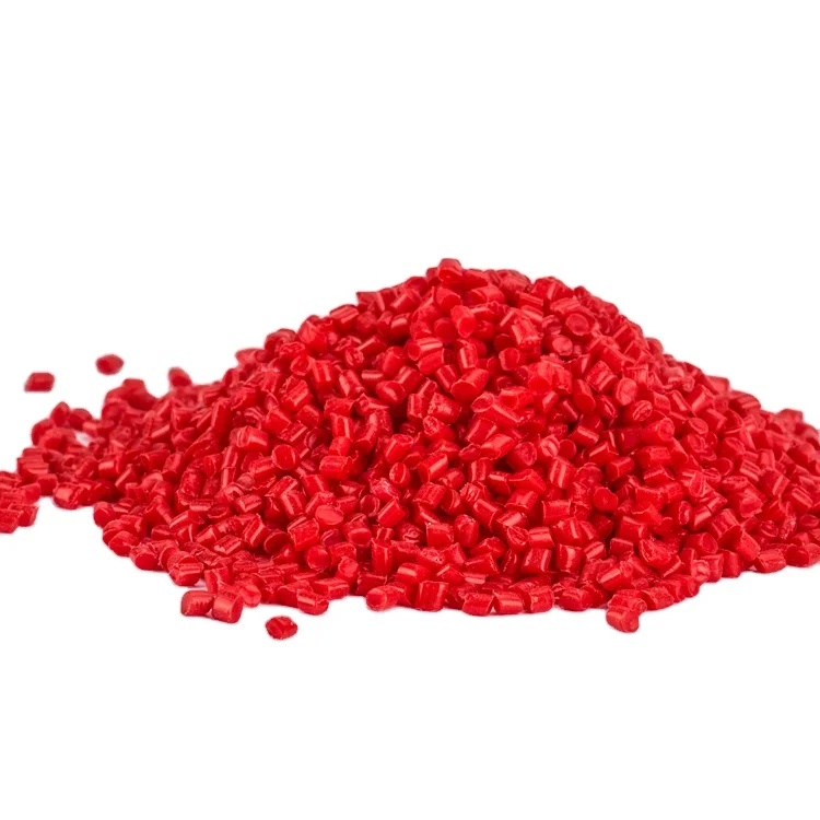 
 Высококонцентрированные пластиковые гранулы abs /pp/ pe/pvc/pc/eva цветные маточные красные для пластика  <span style=