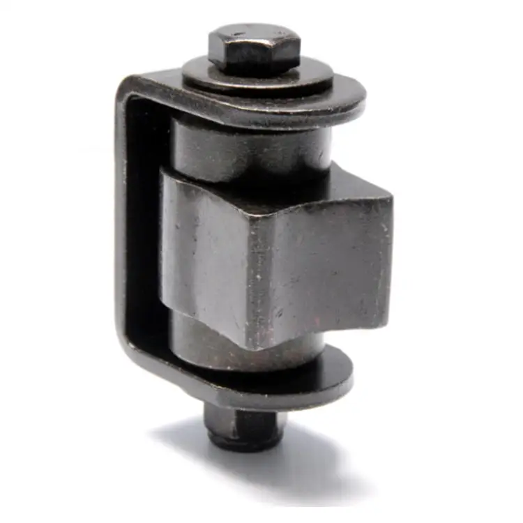 Heavy Duty Two Sealed Bearing Gate Hinge Welding on Larger Iron or Steel Vehicular Pedestrian Adjustable Yoke Pivot gate hinge