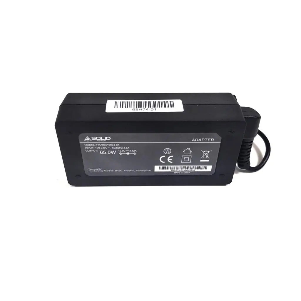 65W 19V 3.42A ADAPTER FOR HP PRODESK 400 G1 G2 G3 G4 G5 G6 DM 7.4X5.0MM