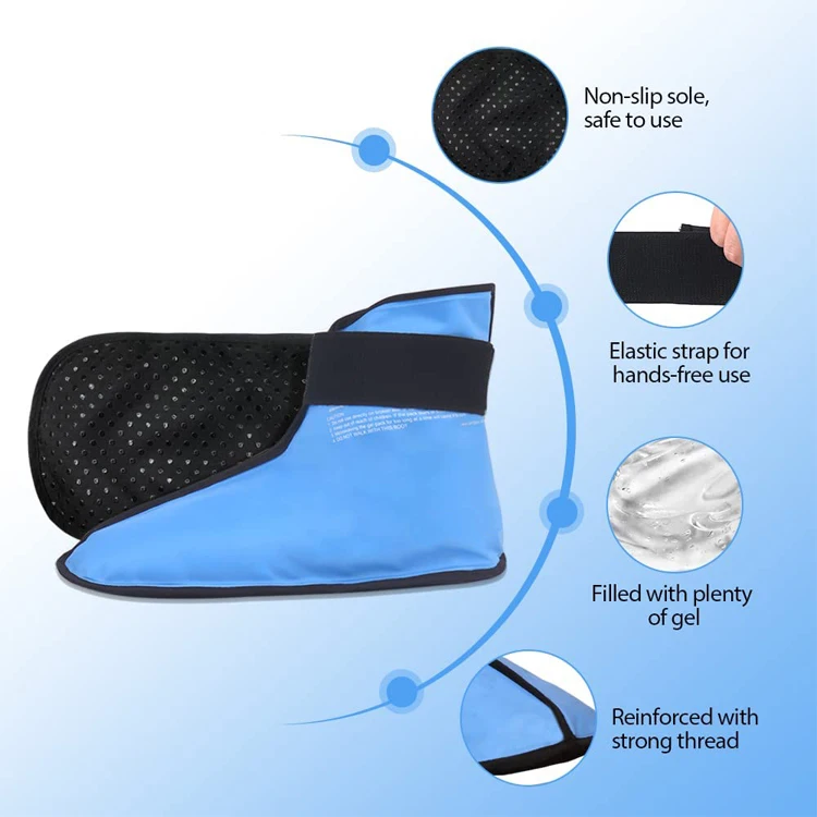 Trending Products 2023 New Arrivals Reusable Gel Hot Cold Pack Forefoot Toe Ice Pack