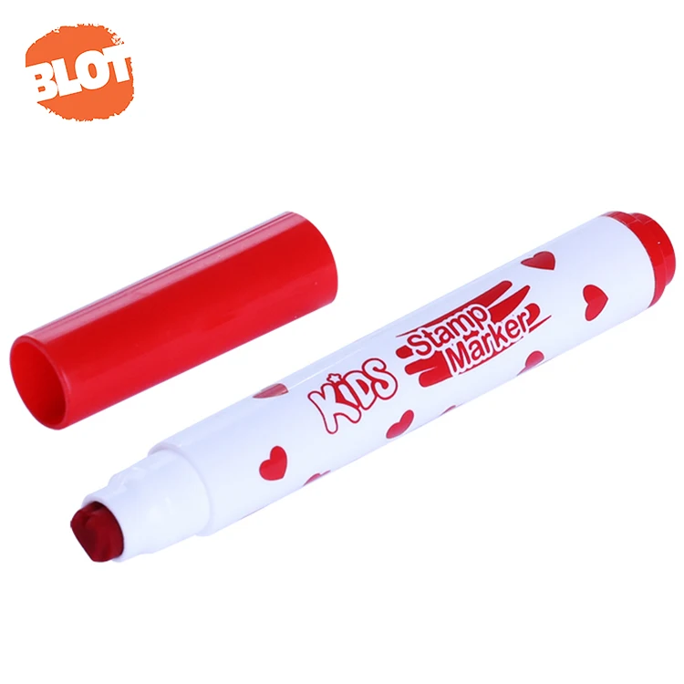 wholesale BLOT BRSY00020 Interesting Different Patterns Washable Markers Stampers For Kids