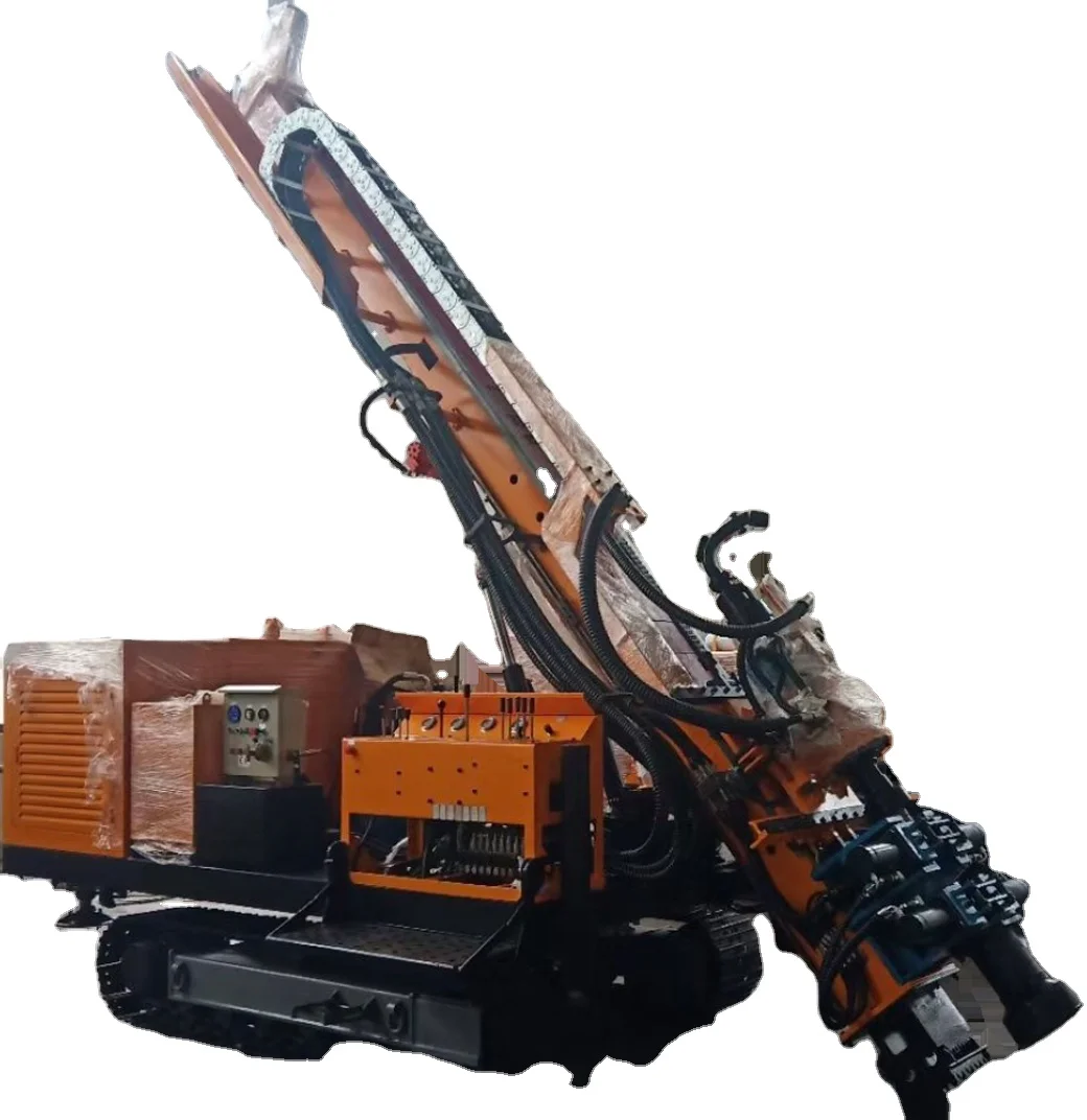 Copper Ore Drilling Machine 200 m Reverse Circulation Drilling Rig Gold Mining Portable Core Drill Rig