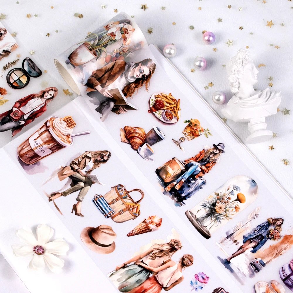 Custom Make Washi Tape For Journal Decorative Sticker Matte PET Washi Tape