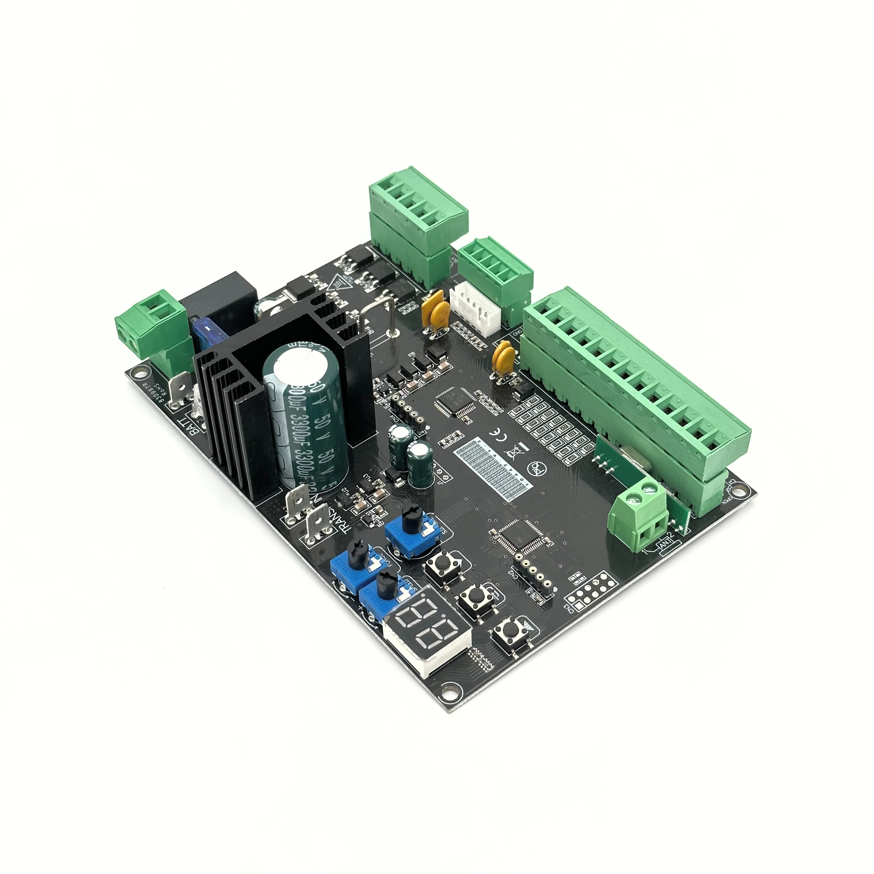 ID442 BLDC 24v Barriers Brushless Control Board OEM Soft Start 600mw Consumption Control Board For Sliding Gate Motor
