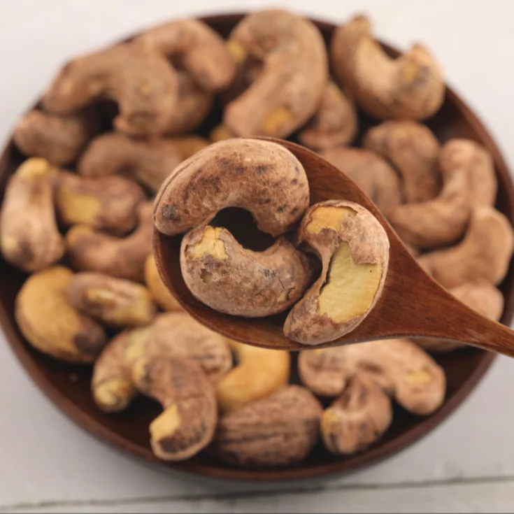 Roasted cashew nut with skin 50g bag casual snack manufacturers selling nut snack wholesale health snack OEM
