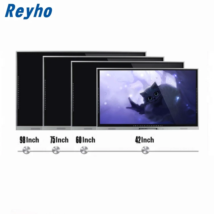 55 65 75 86 Inch Infrared Screen Whiteboard Interactive Flat Panel 75 Inch Display for Education and Meeting Conference