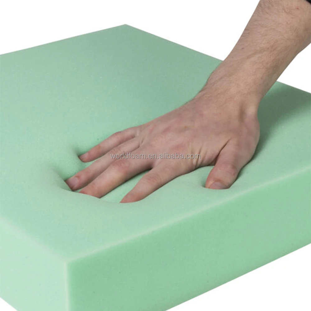 Sofa Manufacturer Vacuum Compress D25-84 High Density Foam Certipur-Us Certification Green Tea Sponge For Pad Mattress Pet Nest