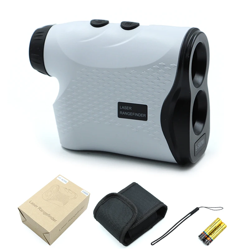 HiTop Handheld Infrared 500M Speed Point to Point Laser Measure Rangefinder Hunting Telescope laser Range Finder