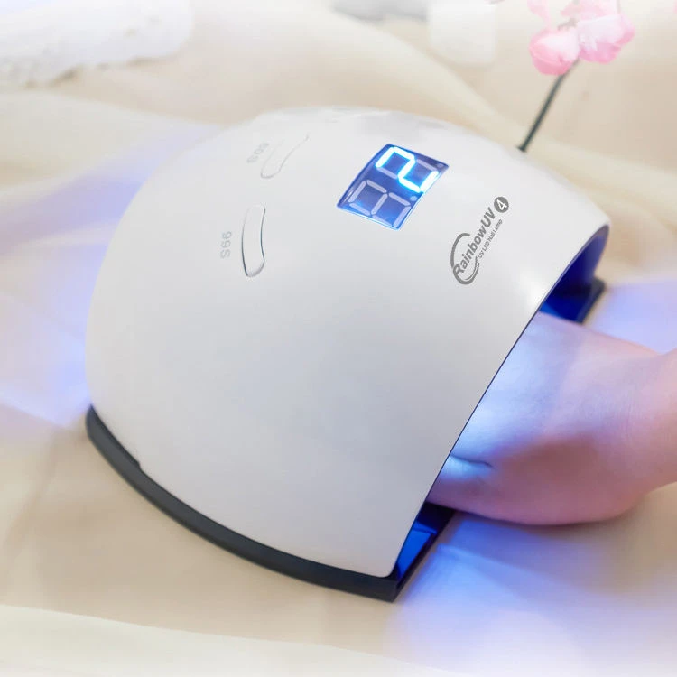 Nail Art Slippers UV Lamp Finger Nail Dryer with 3 Timer Gel Polish LED Light 48W Foot Nail lamp