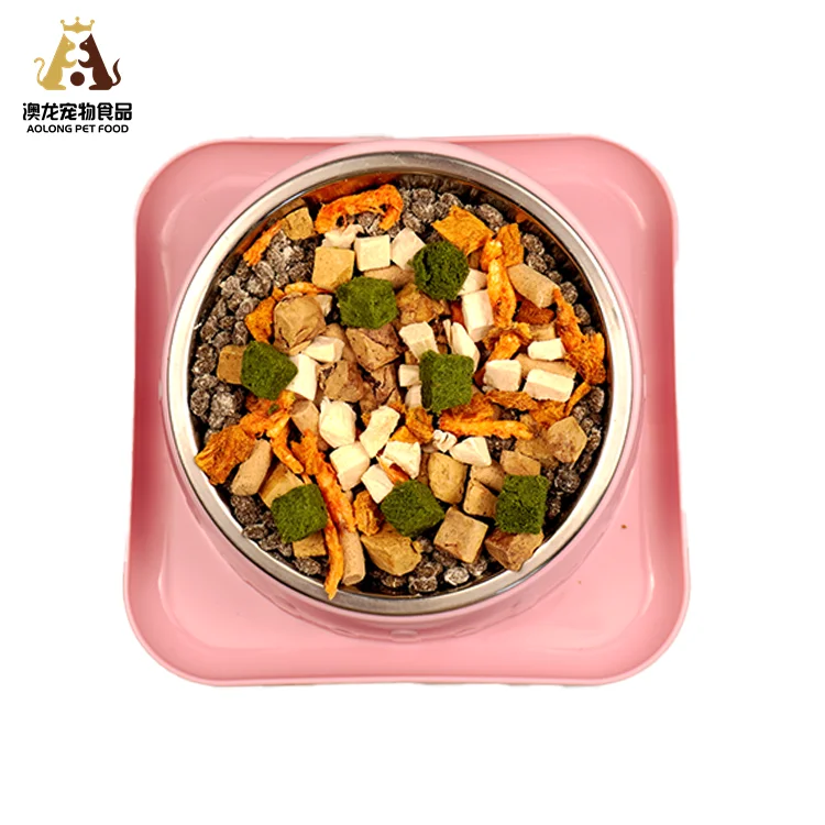 OEM Factory High Nutrition Freeze Dried Pet Snacks High Performance Recipe Dry Cat Food for Adults kg Weight Cat Dog Food Sale