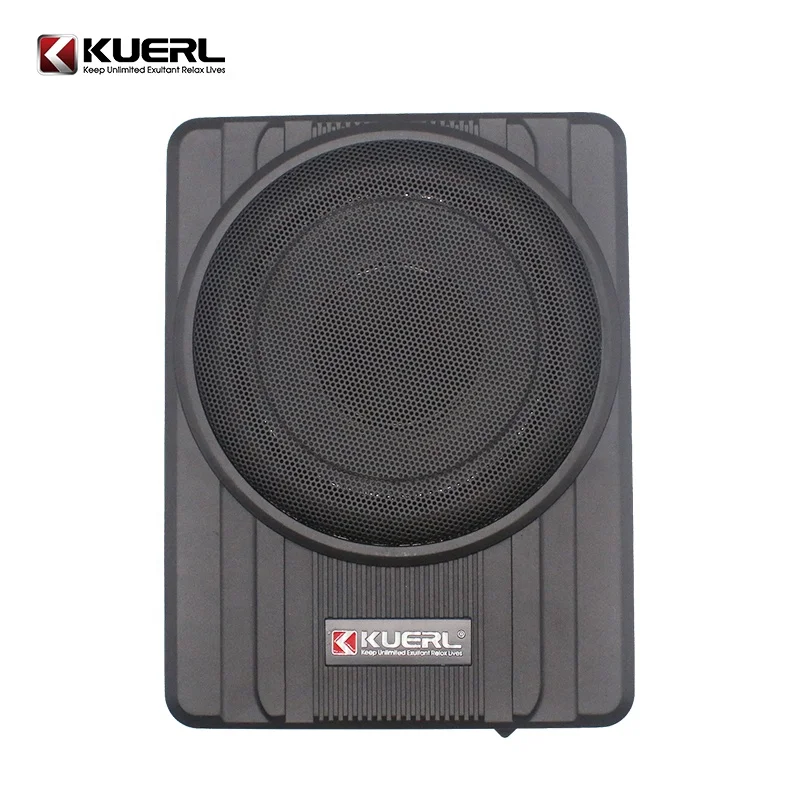 Factory direct sale high power car subwoofer ultra-thin pure bass car active subwoofer