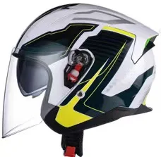 Factory DOT ECE  Motorcycle Helmets Half Face Helmet Vintage Removable lining Motorcycle Helmet with Double Lens and Single Lens